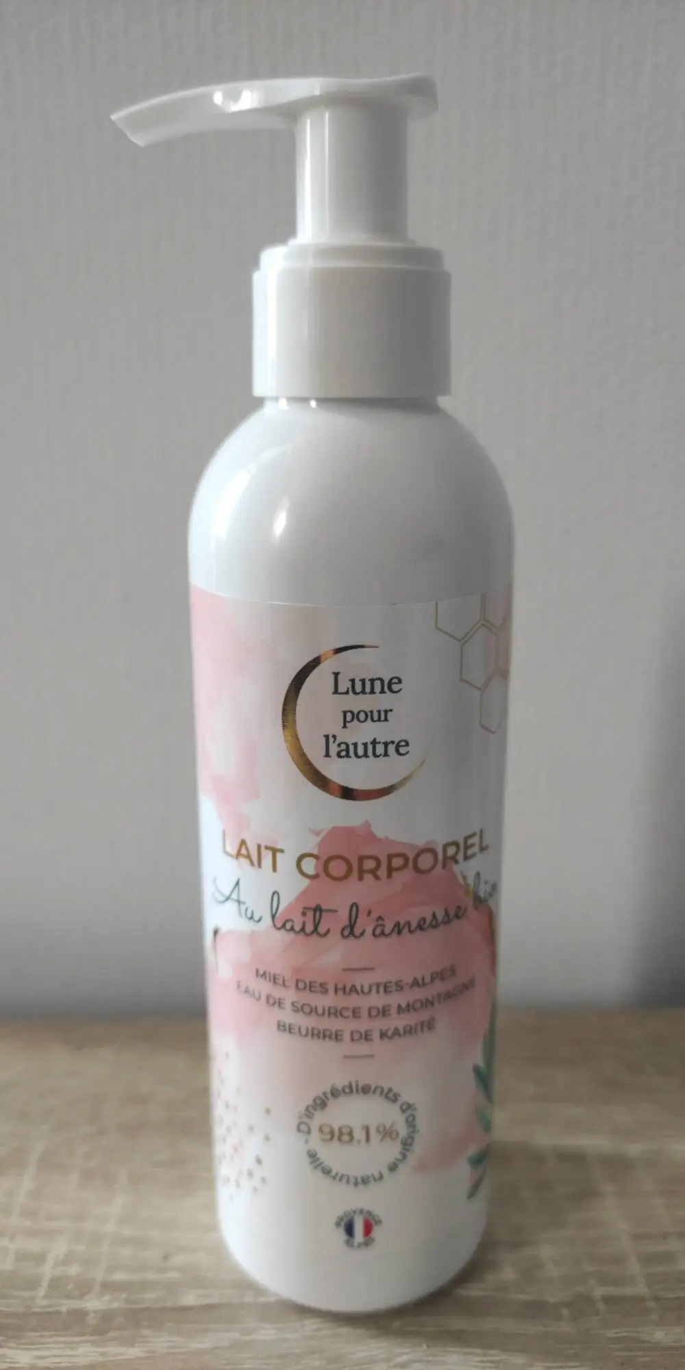 LUNE POUR L'AUTRE - Lait corporel au lait d'ânesse bio