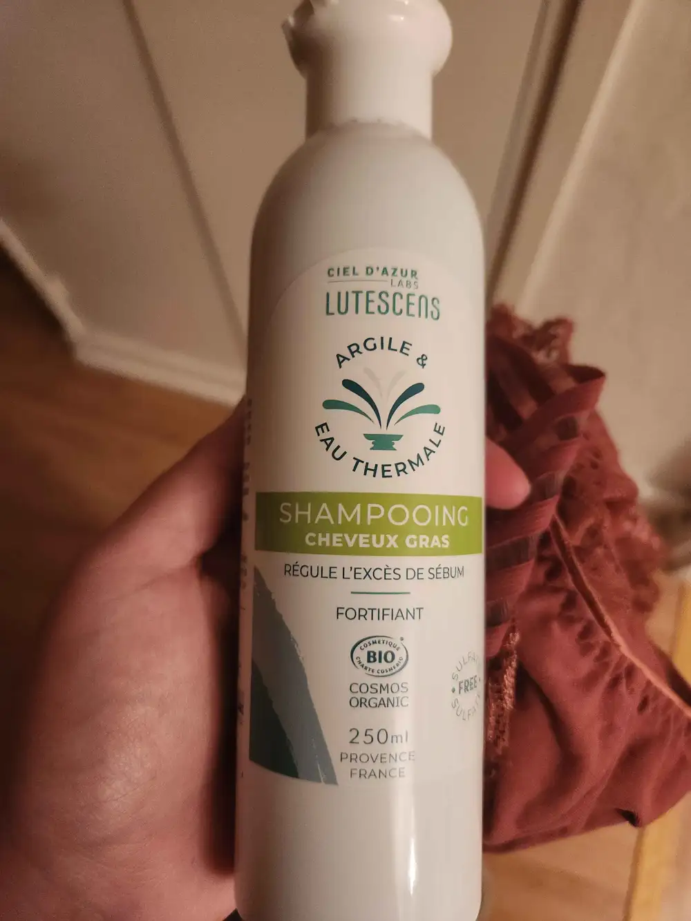 LUTESCENS - Shampooing cheveux gras