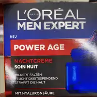 L'ORÉAL PARIS - Men expert power age  - Soin nuit 