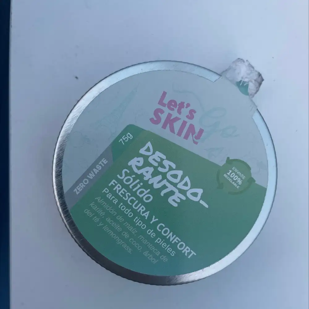 ESSENCE & SOUL - Let’s skin - Desodorante sólido 