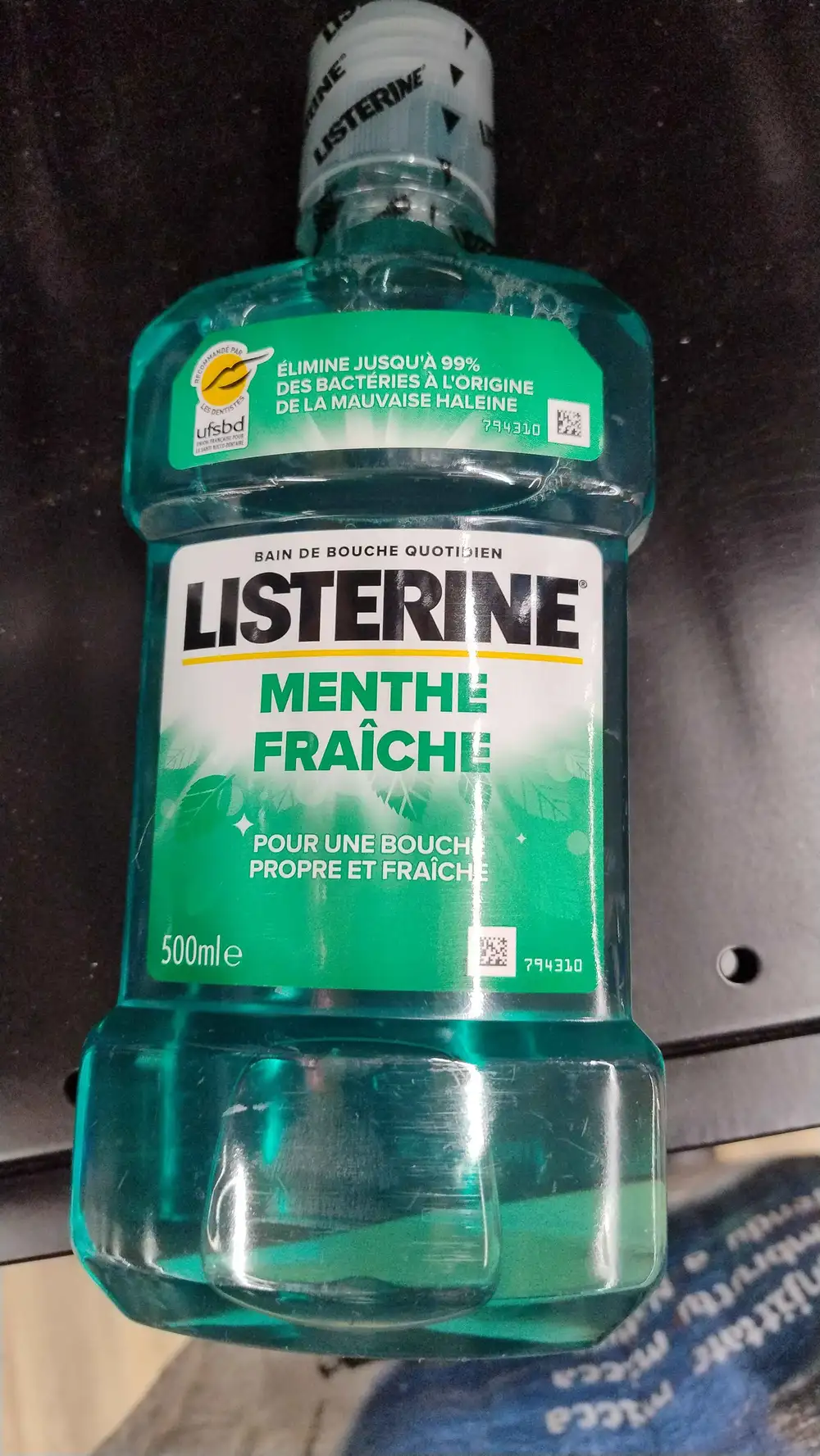 LISTERINE - Menthe fraiche - Bain de bouche quotidien