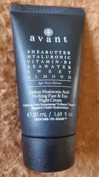 AVANT - Crème de nuit somptueuse vivifiante visage et regard