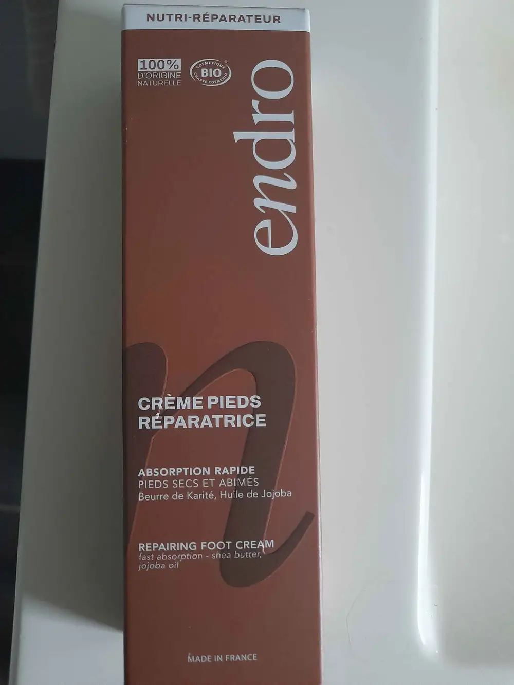 ENDRO - Crème pieds réparatrice 