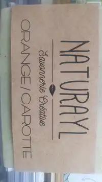 NATURAYL - Orange/carotte - Savon surgras