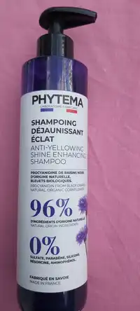 PHYTEMA  - Shampooing déjaunissant éclat