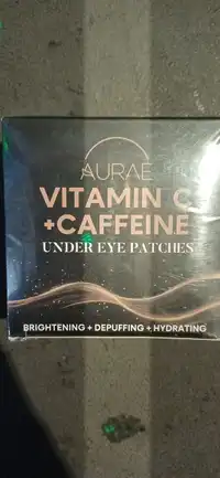 AURAE - Vitamin C + caffeine - Under eye patches