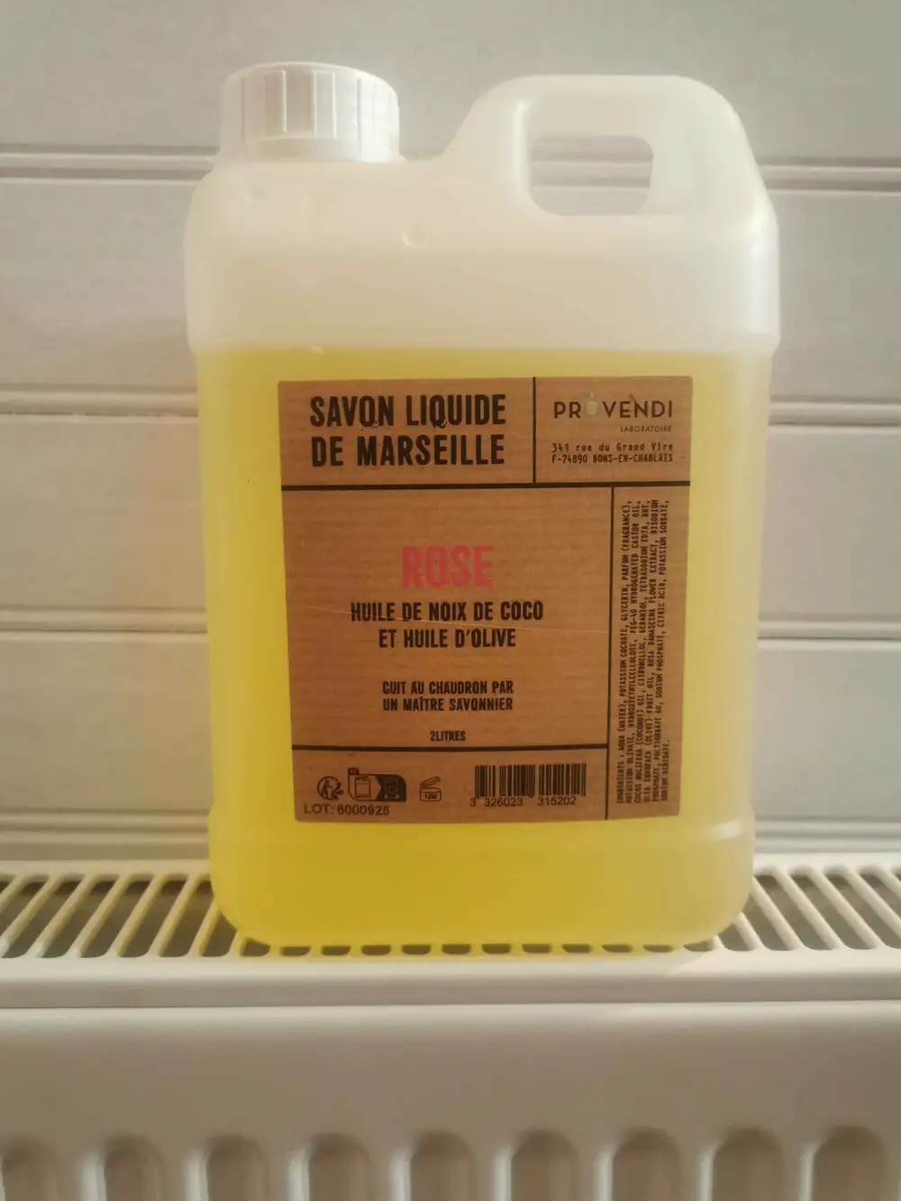 PROVENDI - Rose - Savon liquide de Marseille