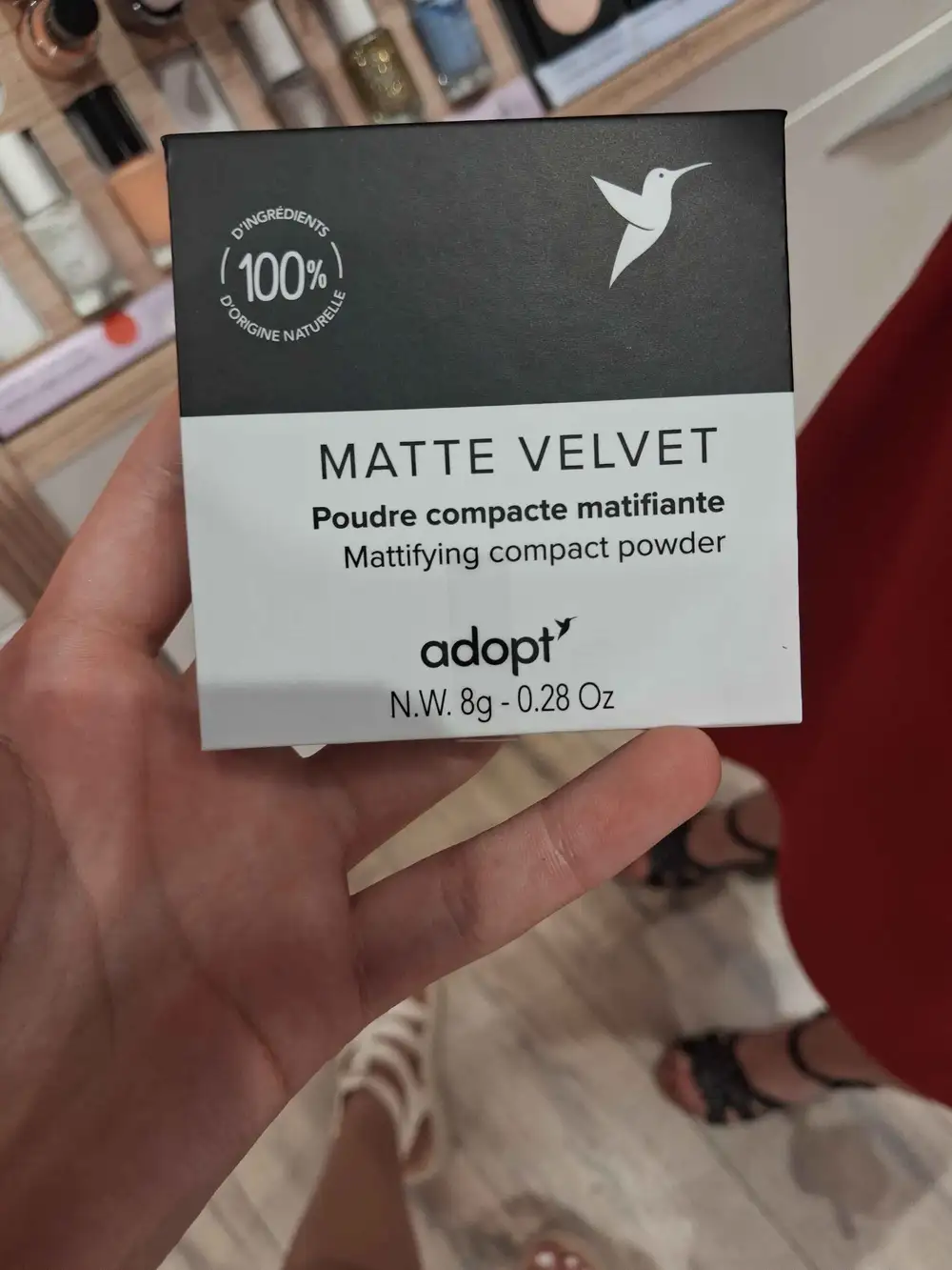 ADOPT' - Matte velvet - Poudre compacte matifiante