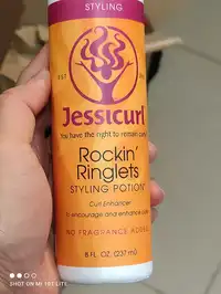JESSICURL - Rockin ringlets - Styiling potion