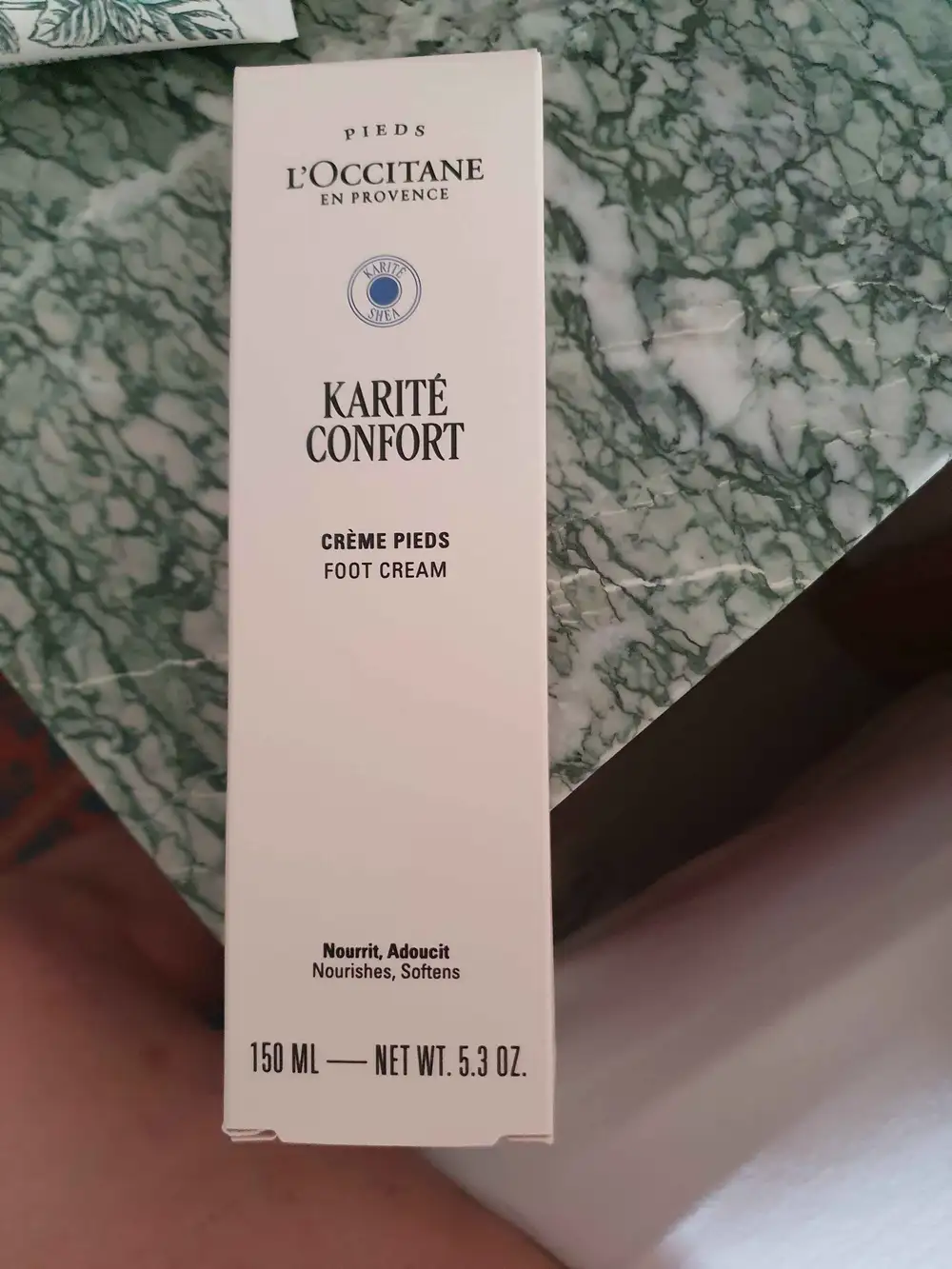 L'OCCITANE - Karité confort - Crème pieds