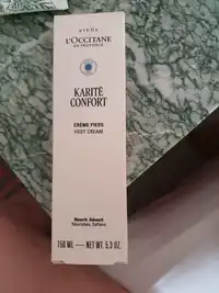 L'OCCITANE - Karité confort - Crème pieds
