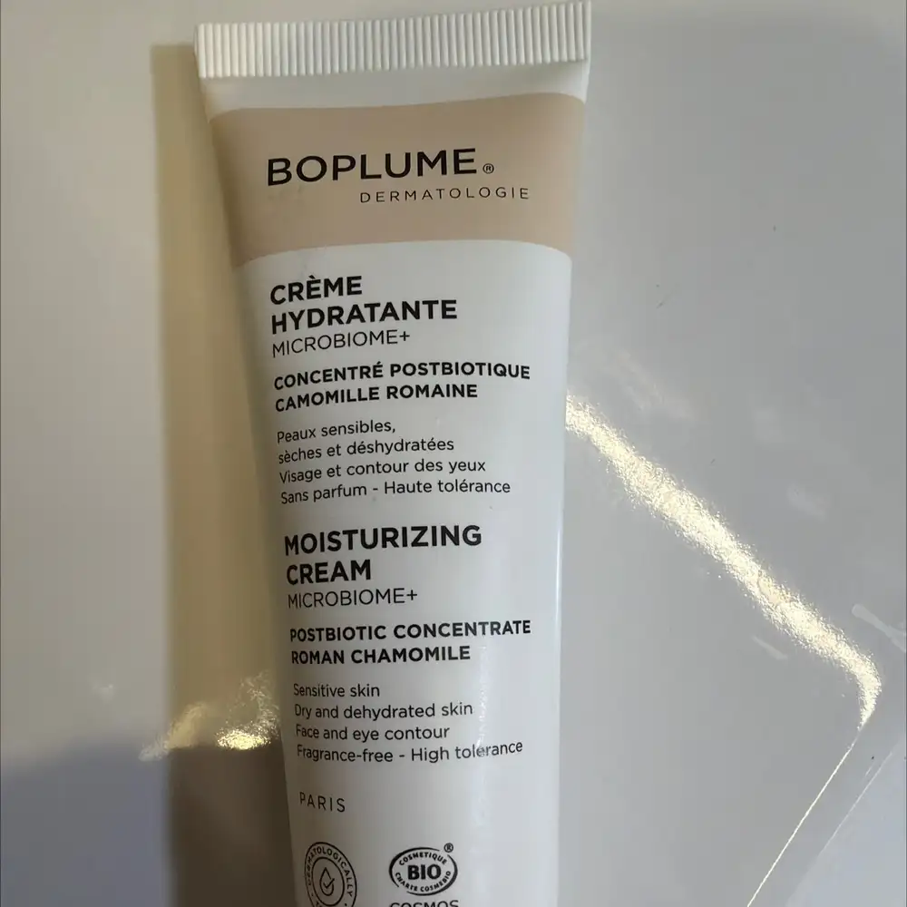 BOPLUME - Crème hydratante microbiome+