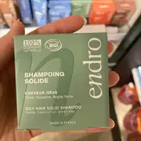 ENDRO - Shampooing solide cheveux gras