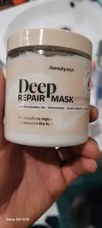 THE BEAUTY DEPT - Deep repair mask with beads