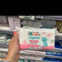 U TOUT PETITS - Lingettes sensitives tout petits 