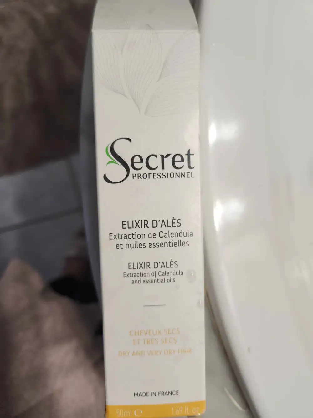 SECRET PROFESSIONNEL - Élixir d'Alès - Extraction de calendula et huiles essentielles
