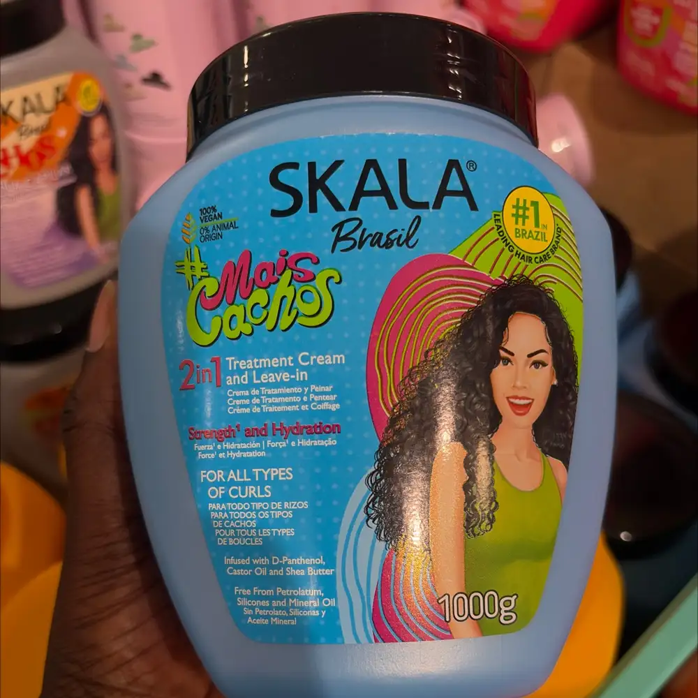 SKALA BRASIL - Mais cachos - Treatment cream and leave-in 2 in 1