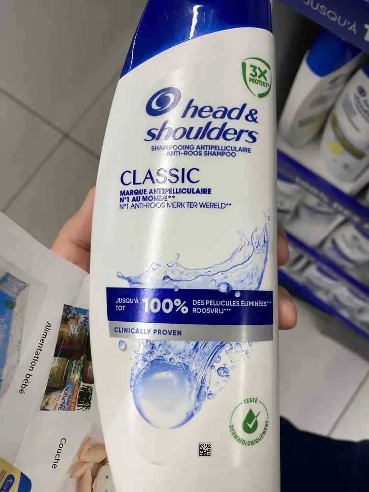 HEAD & SHOULDERS - Classic - Shampooing antipelliculaire