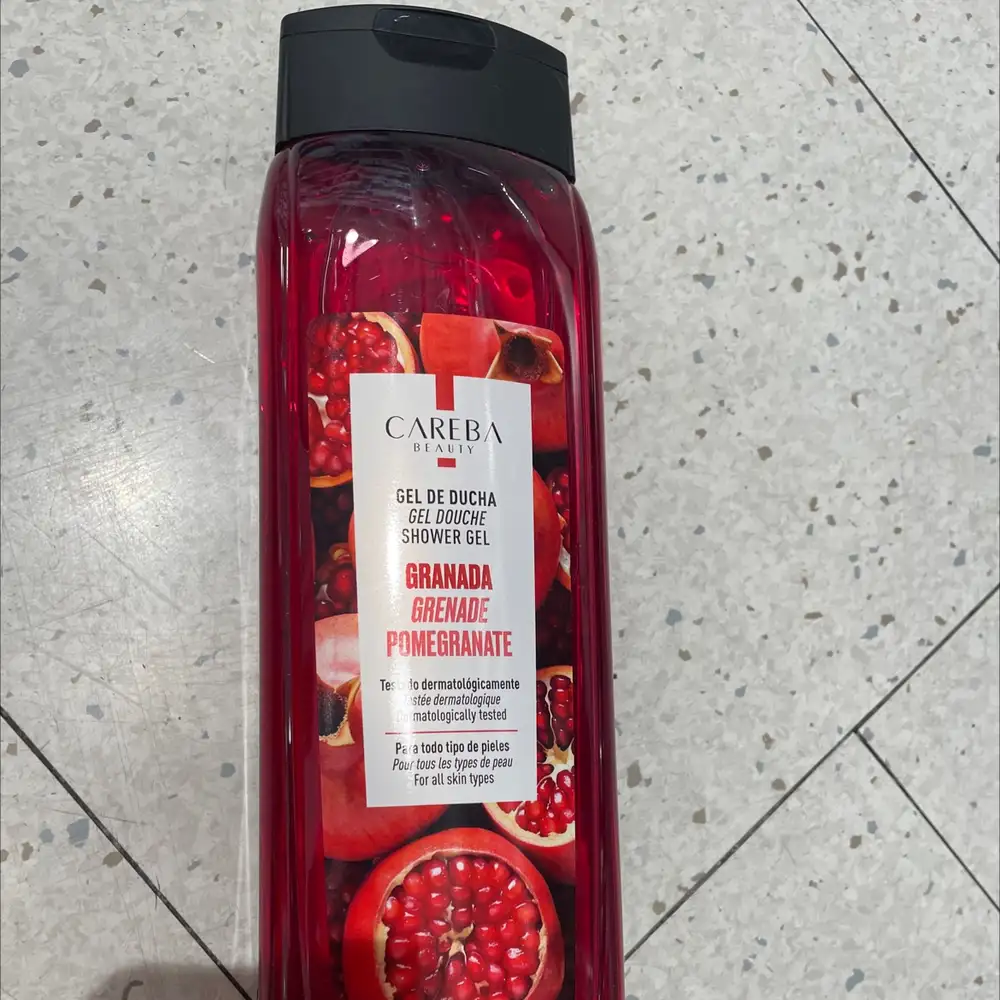 CAREBA - Gel douche grenade 