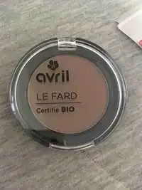 AVRIL - Le fard certifié bio