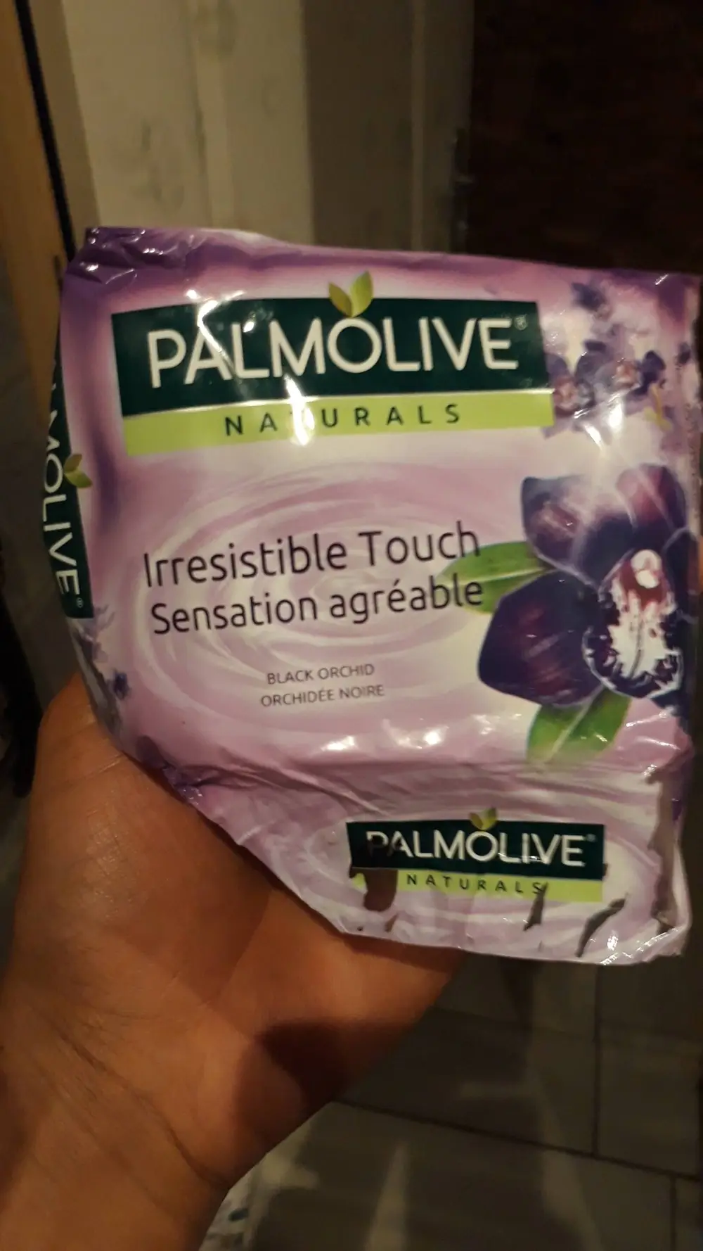 PALMOLIVE - Irresistible touch - Savon orchidée noire