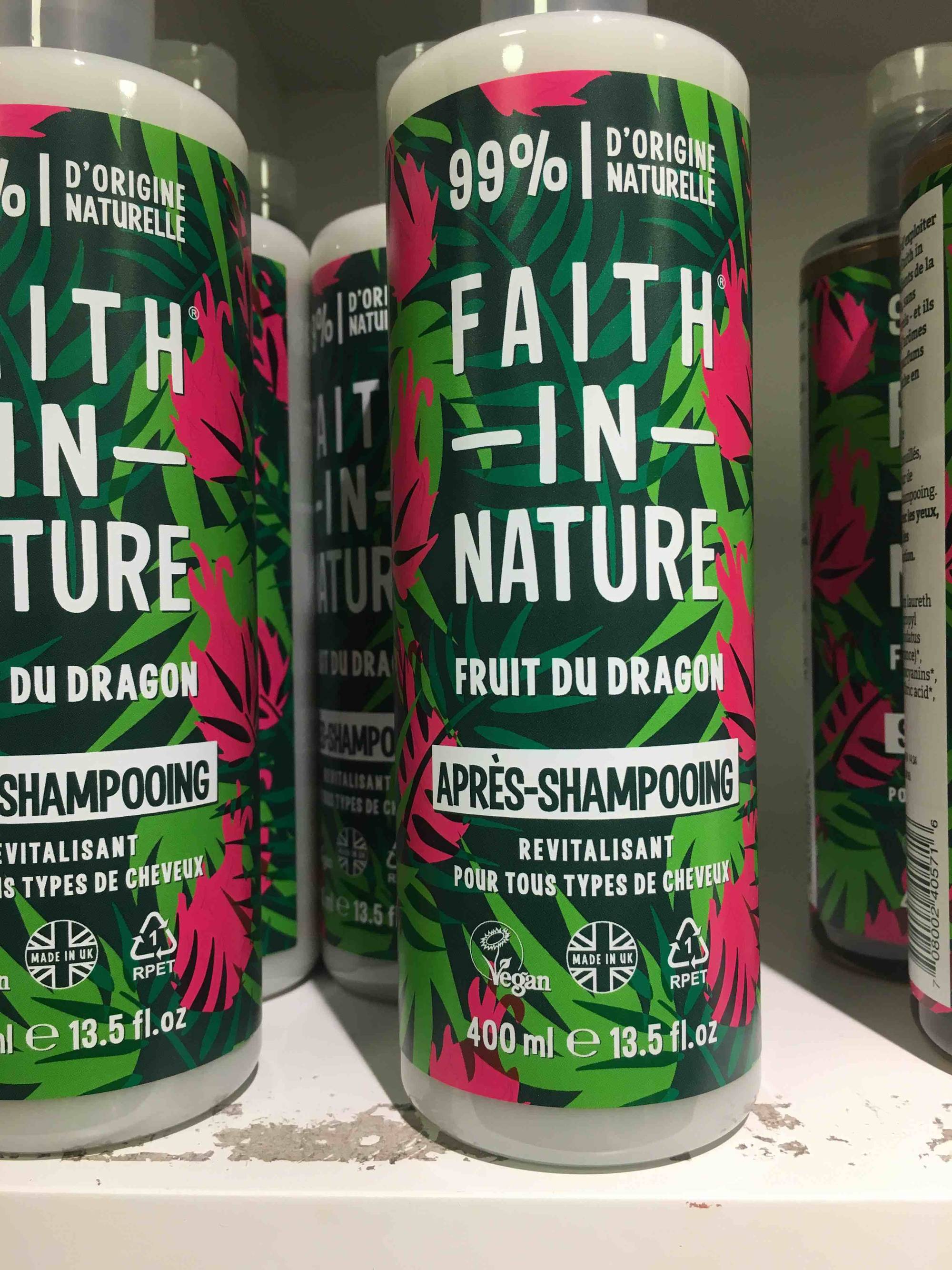 FAITH IN NATURE - Fruit du dragon - Après-shampooing revitalisant