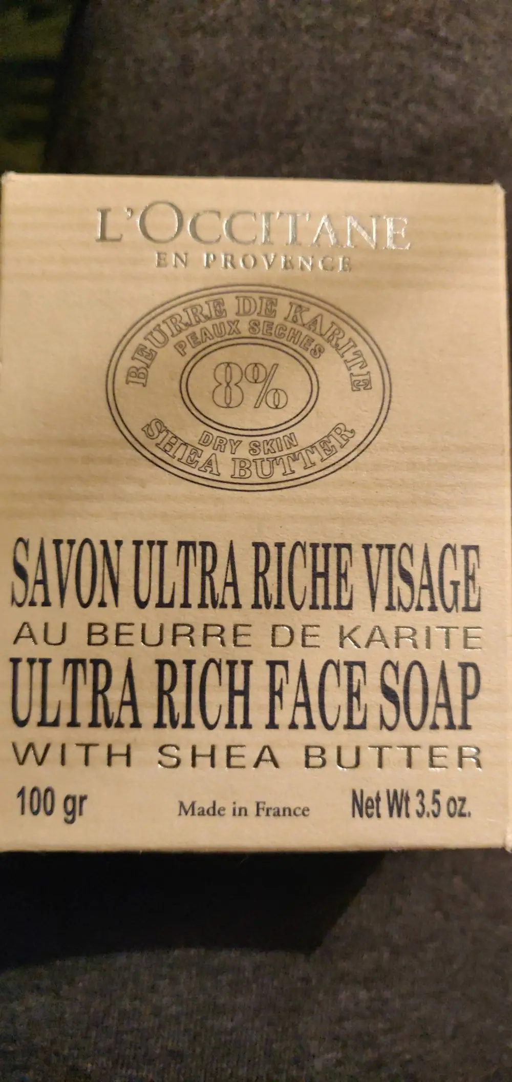 L'OCCITANE - Savon ultra riche visage au beurre de karité