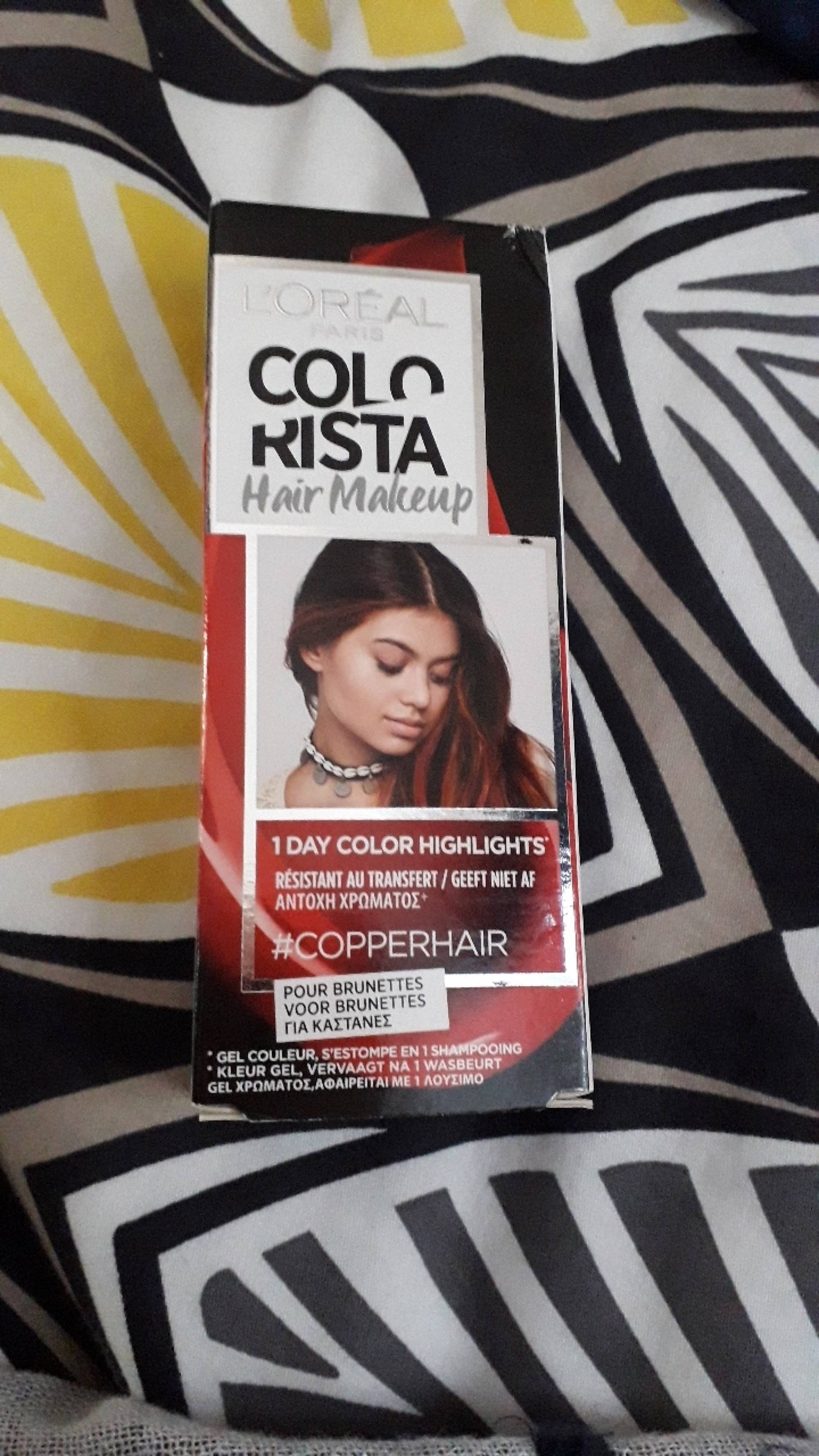 L'ORÉAL PARIS - Colorista #copperhair - Hair makeup
