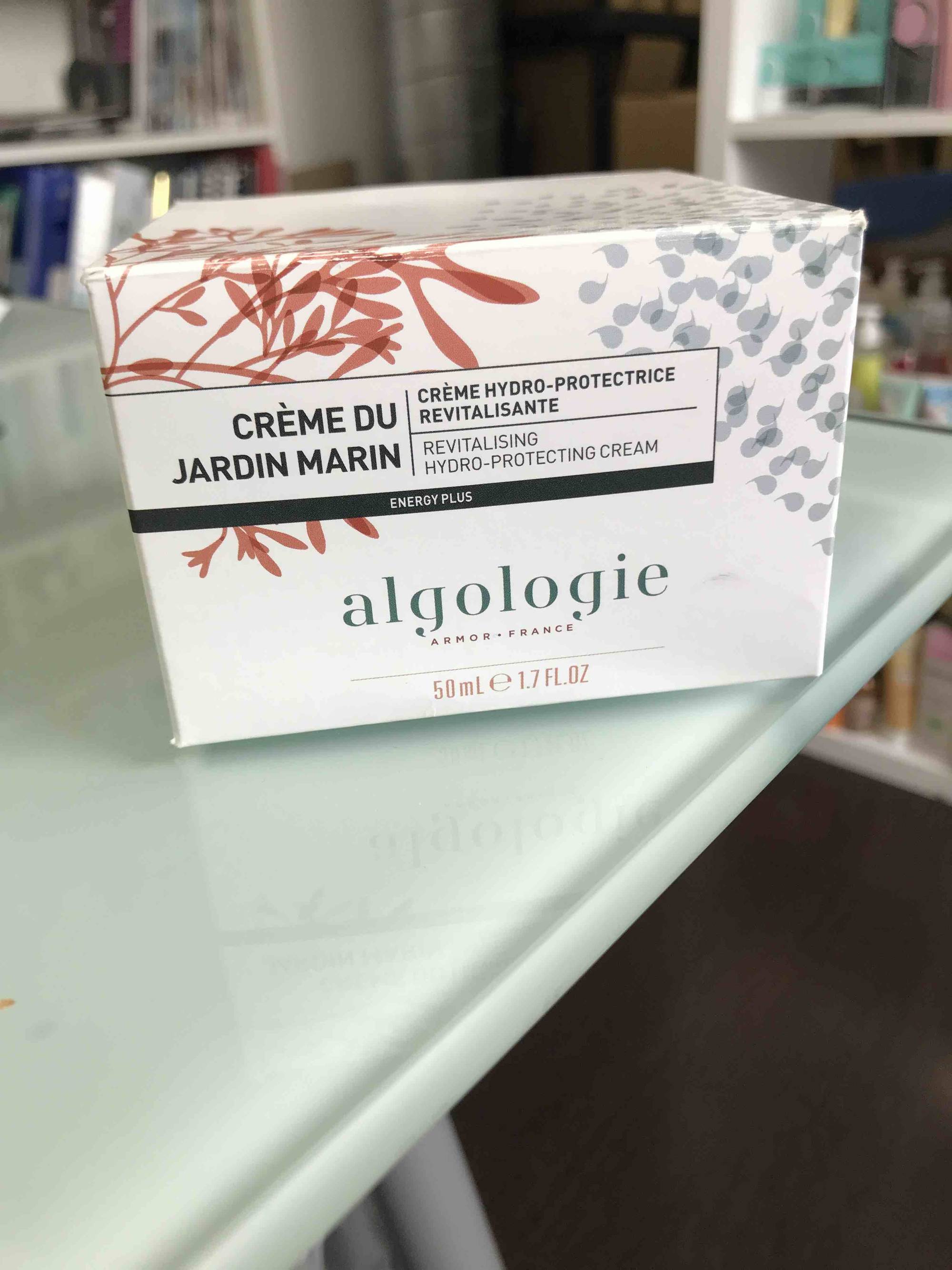 ALGOLOGIE - Crème du jardin marin - Crème hydro-protectrice revitalisante