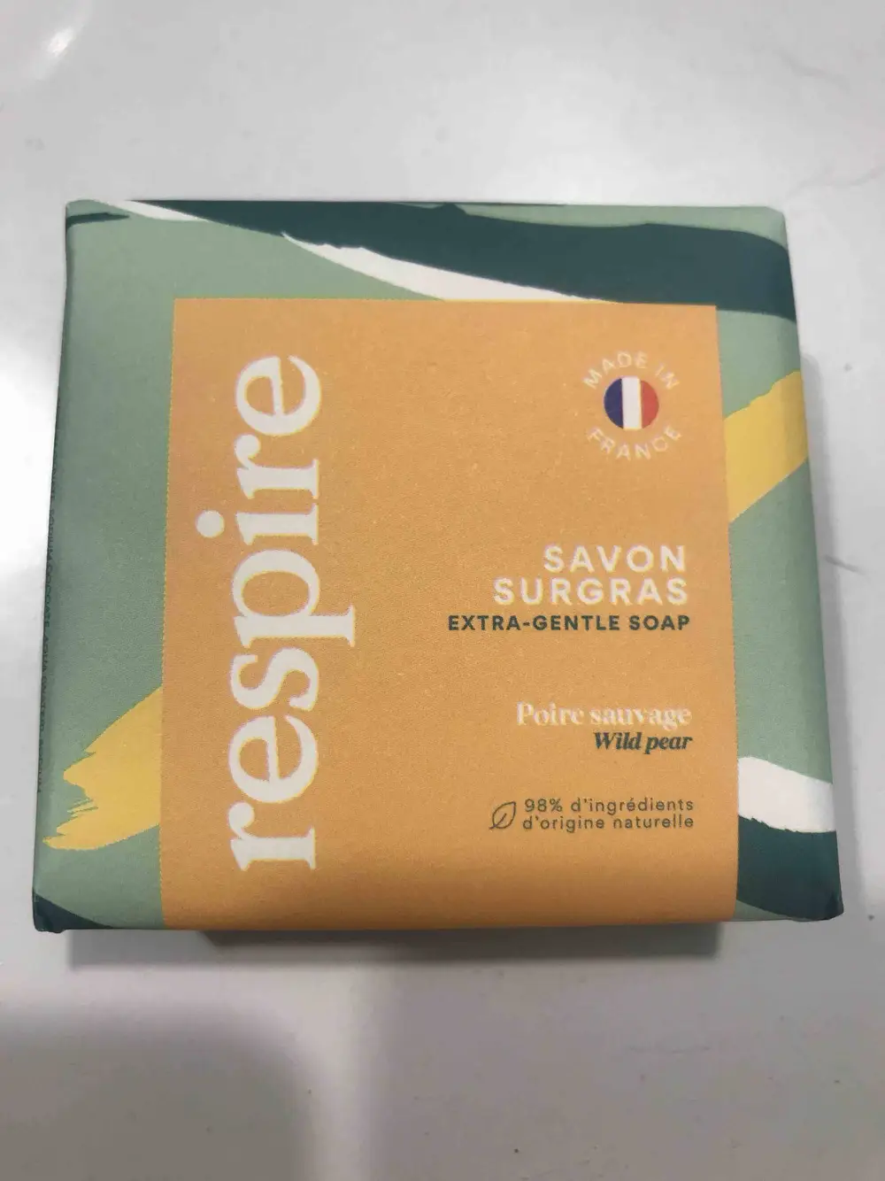 RESPIRE - Savon surgras poire sauvage