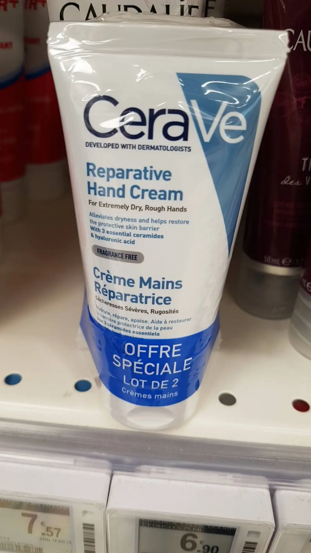 CERAVÉ - Crème mains réparatrice