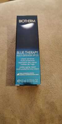 BIOTHERM - Blue therapy - Multi-defender SPF 25 - Crème aérienne multi-protectrice - Réparation des signes visibles de l'âge
