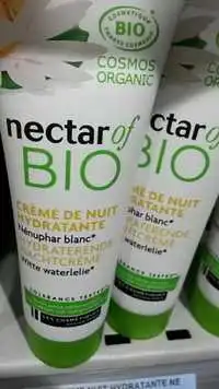 LES COSMÉTIQUES DESIGN PARIS - Nectar of bio - Crème de nuit hydratante