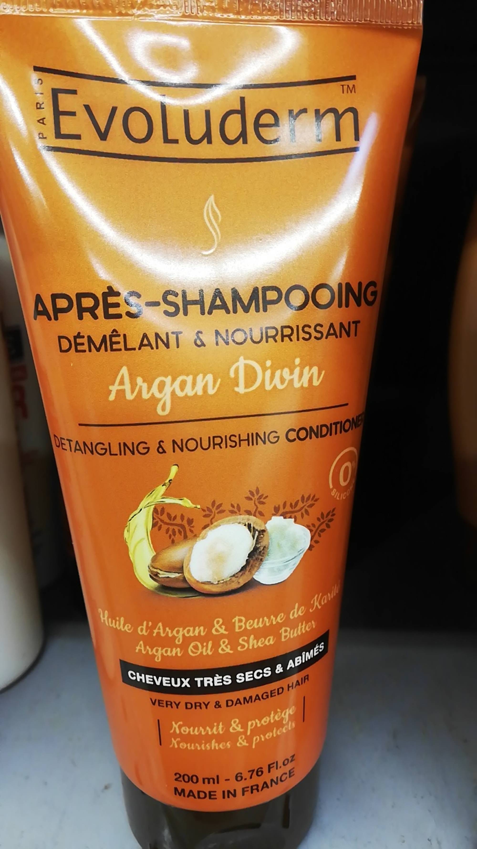 EVOLUDERM - Argan divin - Après-shampooing