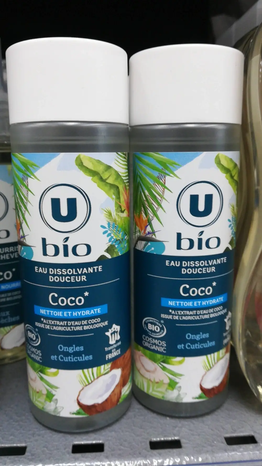 U BIO - Coco - Eau dissolvante douceur 