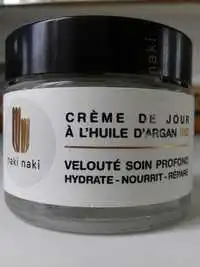 NAKI NAKI - Crème de jour à l'huile d'argan bio