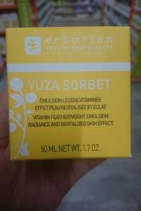 ERBORIAN - Yuza sorbet - Émulsion légère vitaminée