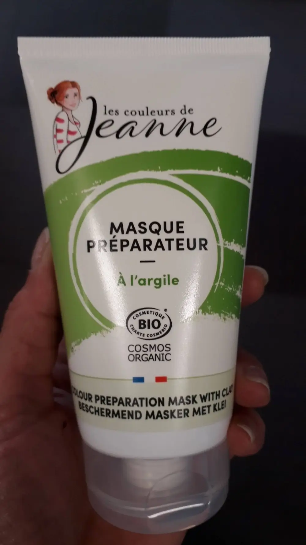 LES COULEURS DE JEANNE - Masque préoparateur à l'argile