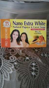 PRO SKINCARE - Nano extra white - Natural papaya & carrot soap