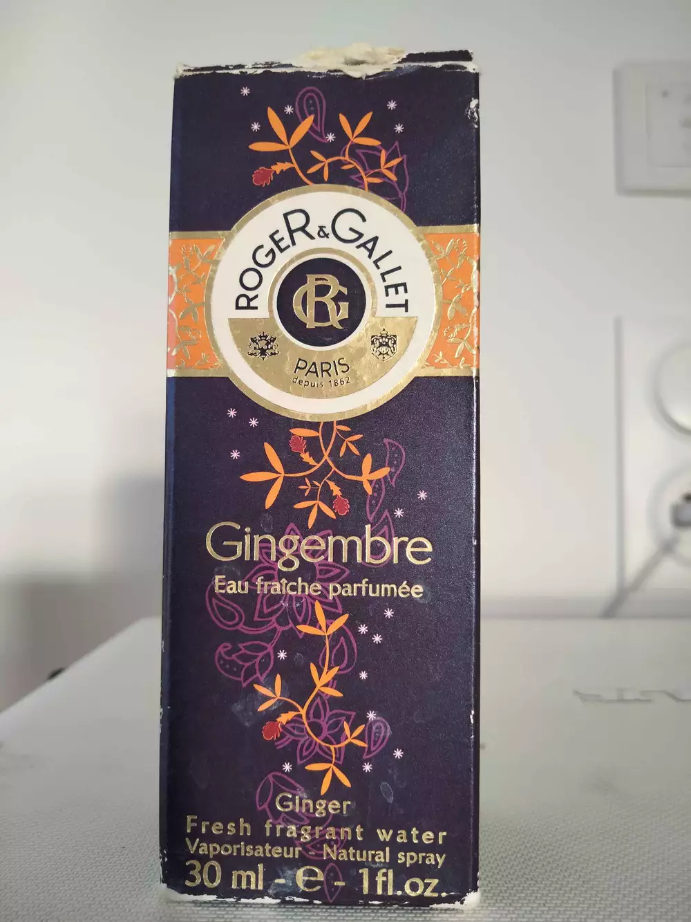 ROGER & GALLET - Gingembre - Eau fraîche parfumée 