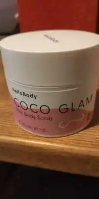 HELLOBODY - Coco glam - Pink body scrub