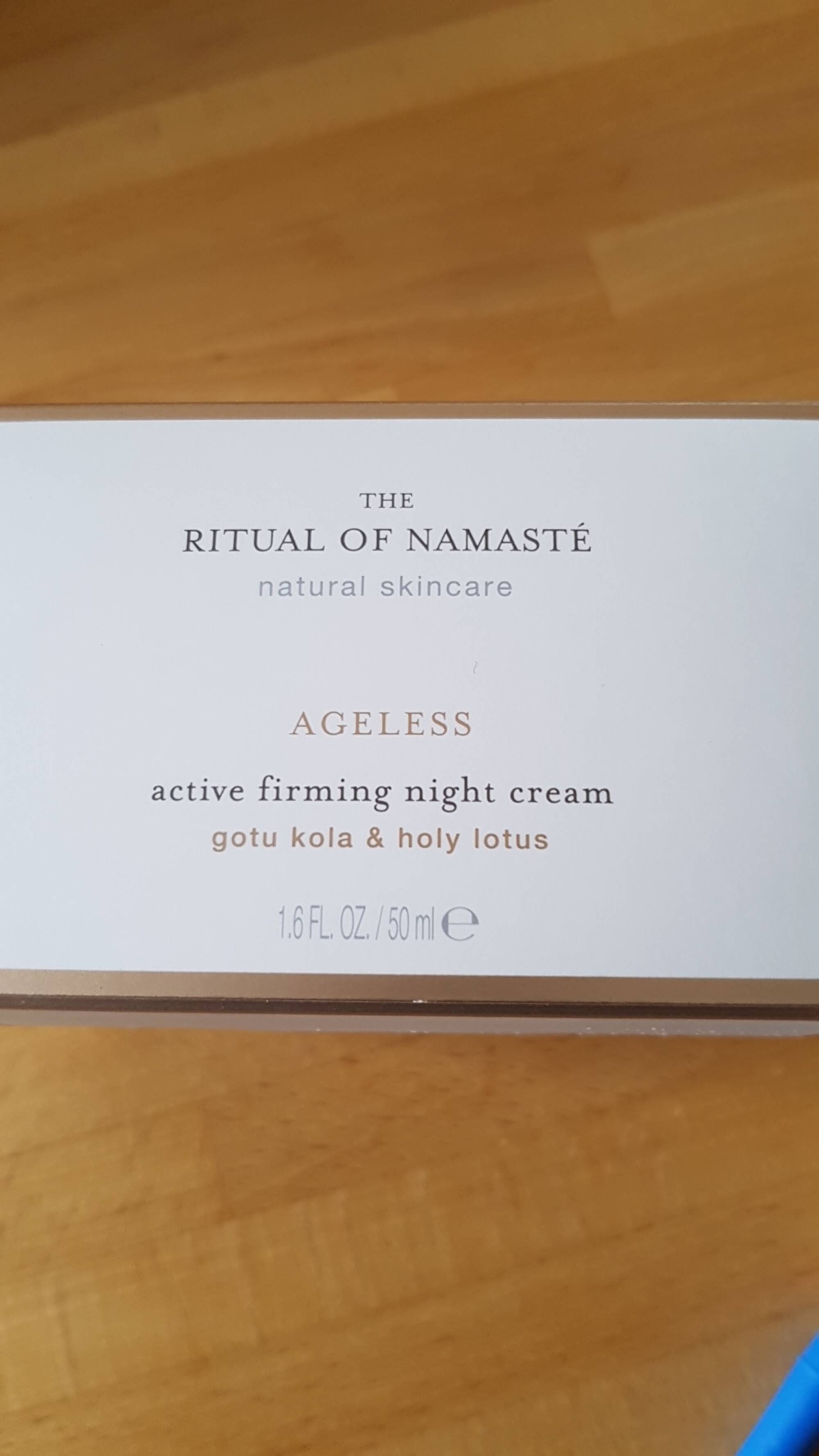 RITUALS - The ritual of namasté - Ageless active firming night cream