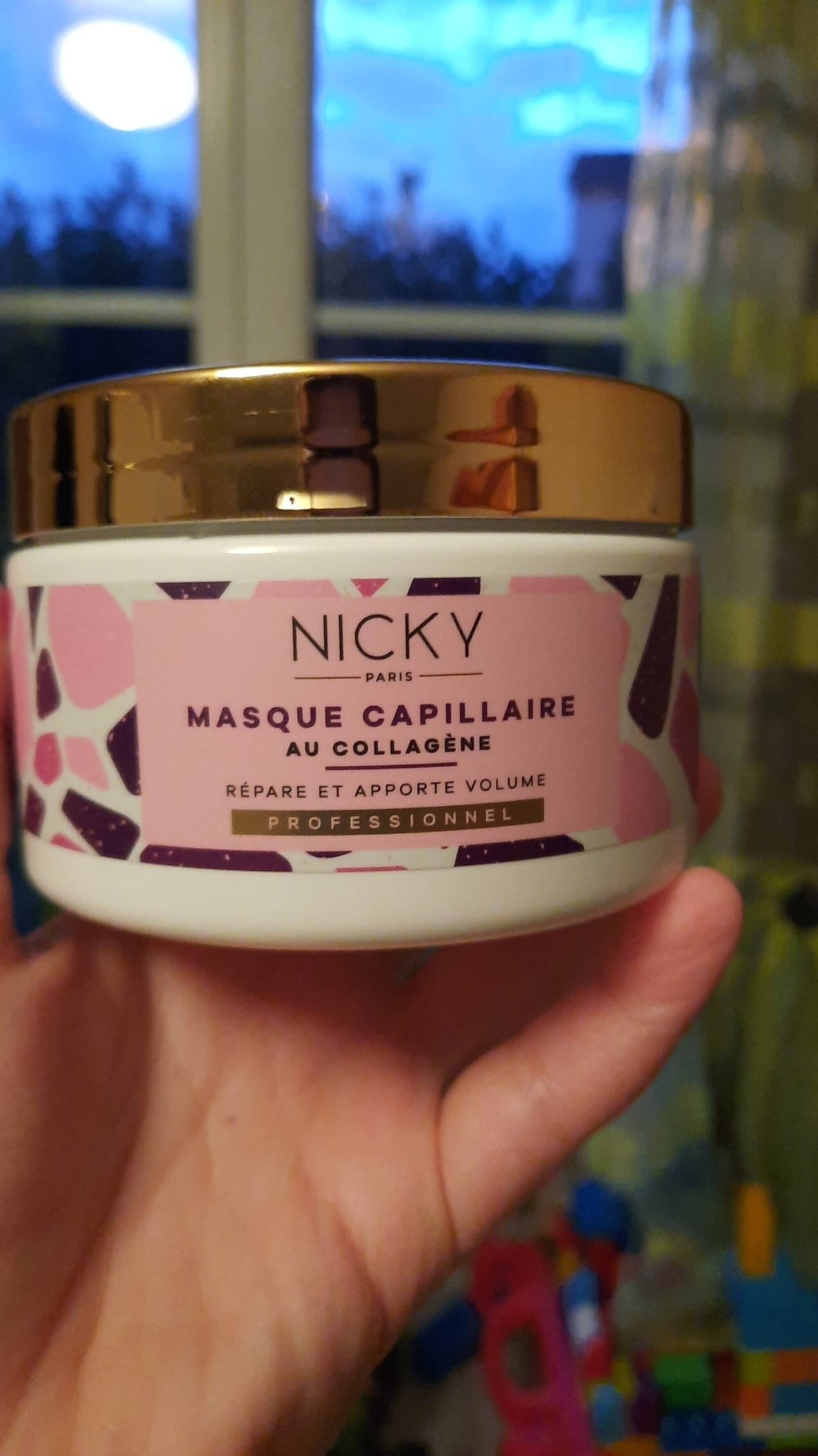 NICKY PARIS - Masque capillaire au collagène