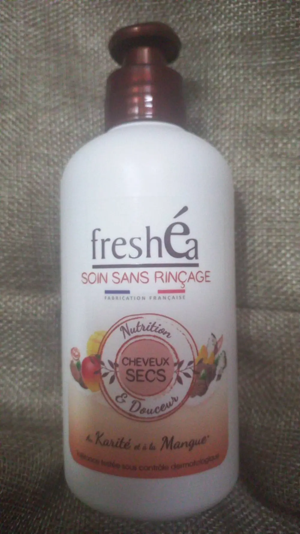 FRESHÉA - Cheveux secs - Soin sans rinçage karité et mangue