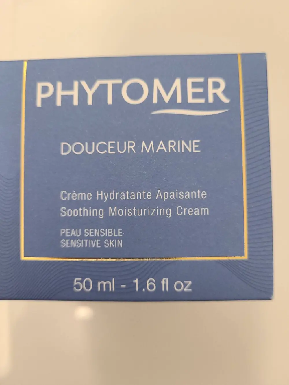 PHYTOMER - Douceur marine - Crème hydratante apaisante