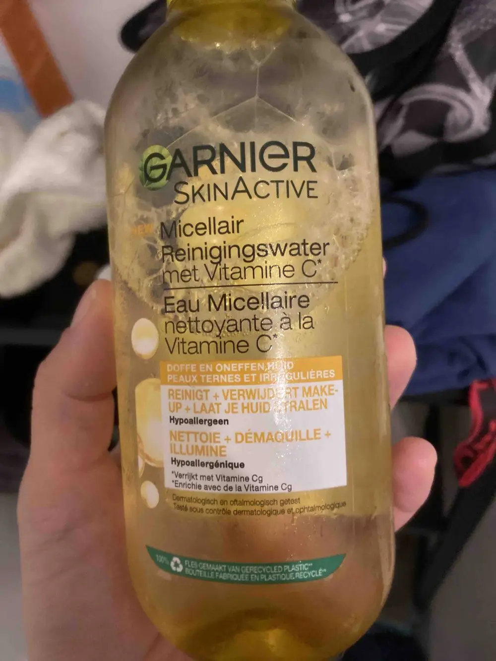 GARNIER - Skin active - Eau micellaire nettoyante à la vitamine C