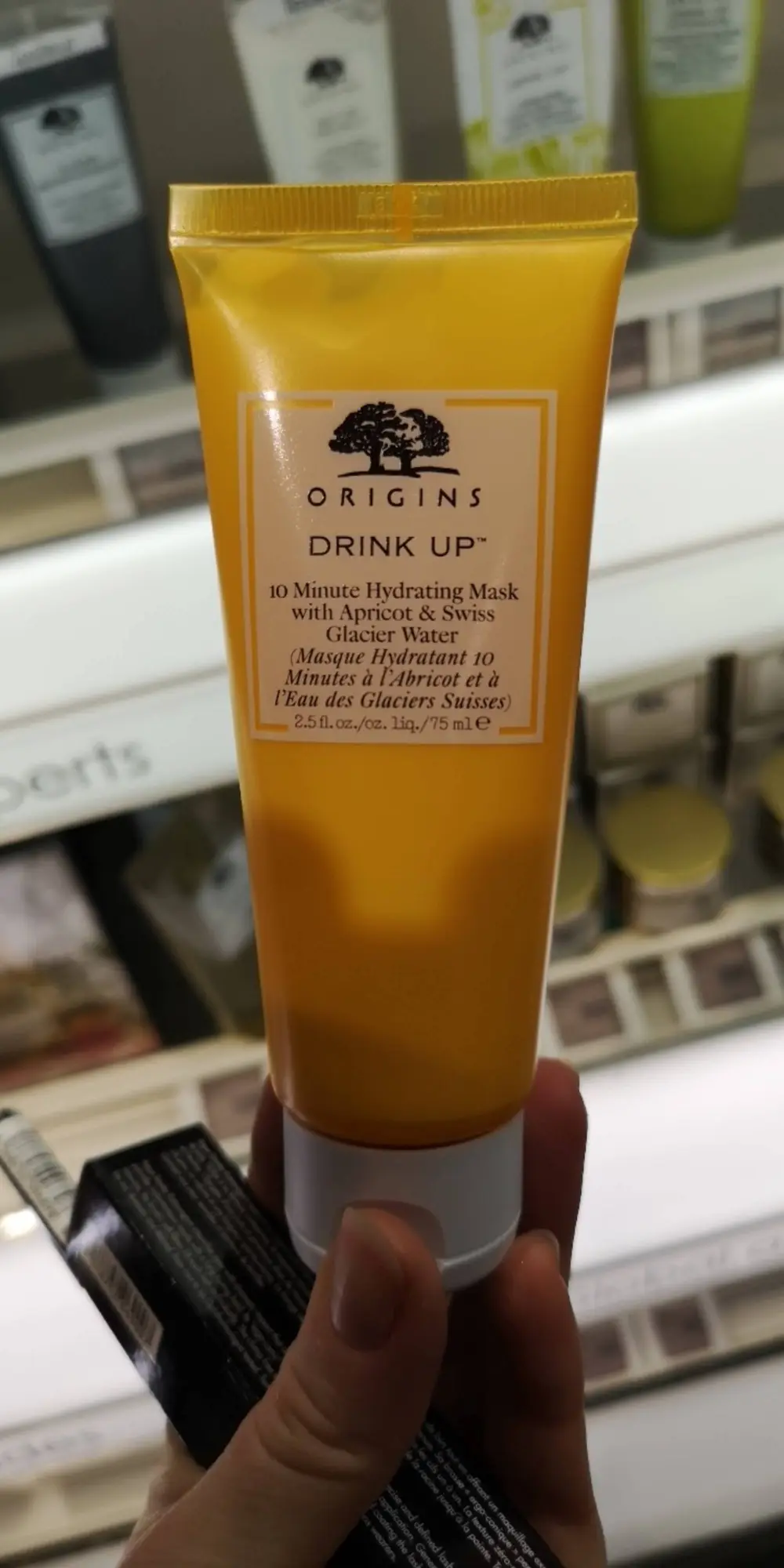 ORIGINS - Drink up - Masque hydratant 10 minutes 