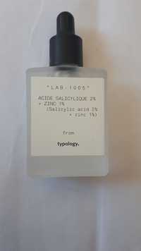 TIPOLOGY. - lab-1005 - Acid salicylique + zinc
