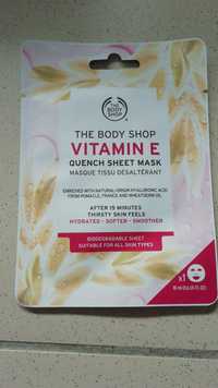 THE BODY SHOP - Vitamin e - Masque tissu désaltérant