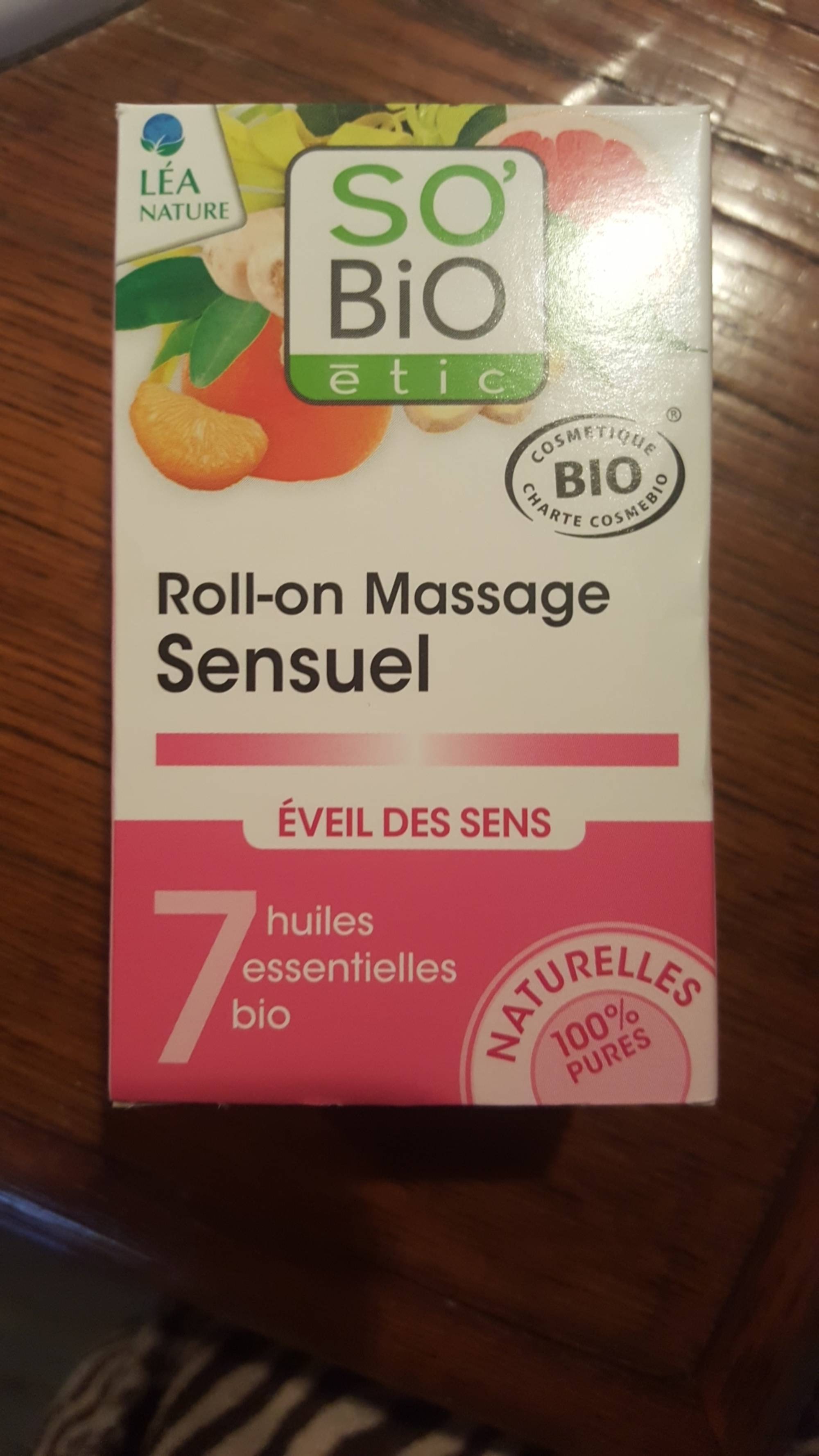 SO'BIO ÉTIC - Eveil des sens - Roll-on massage sensuel